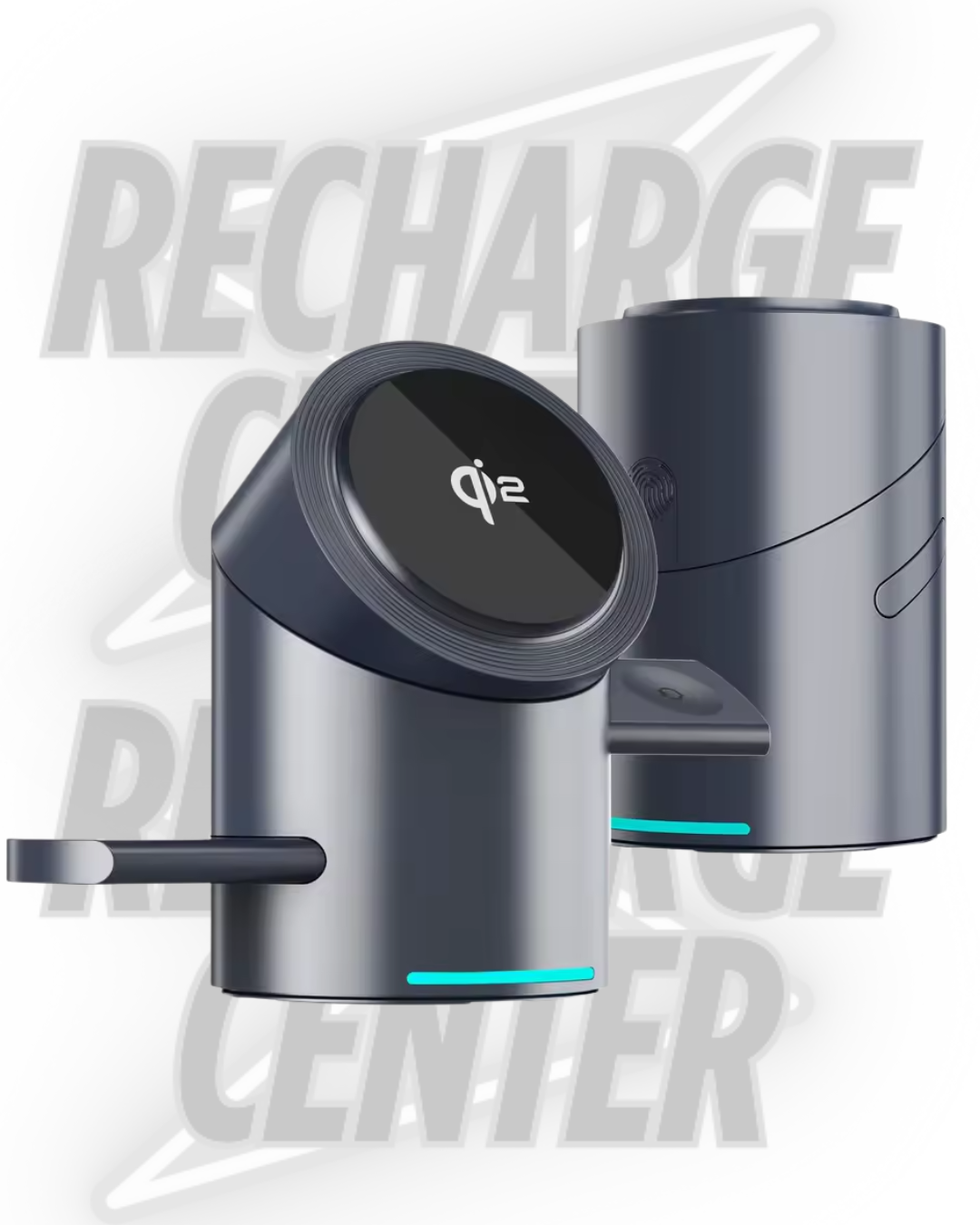 RC/ 3-in-1 Qi2 Magnetic Rotating Wireless Fast Charging Station